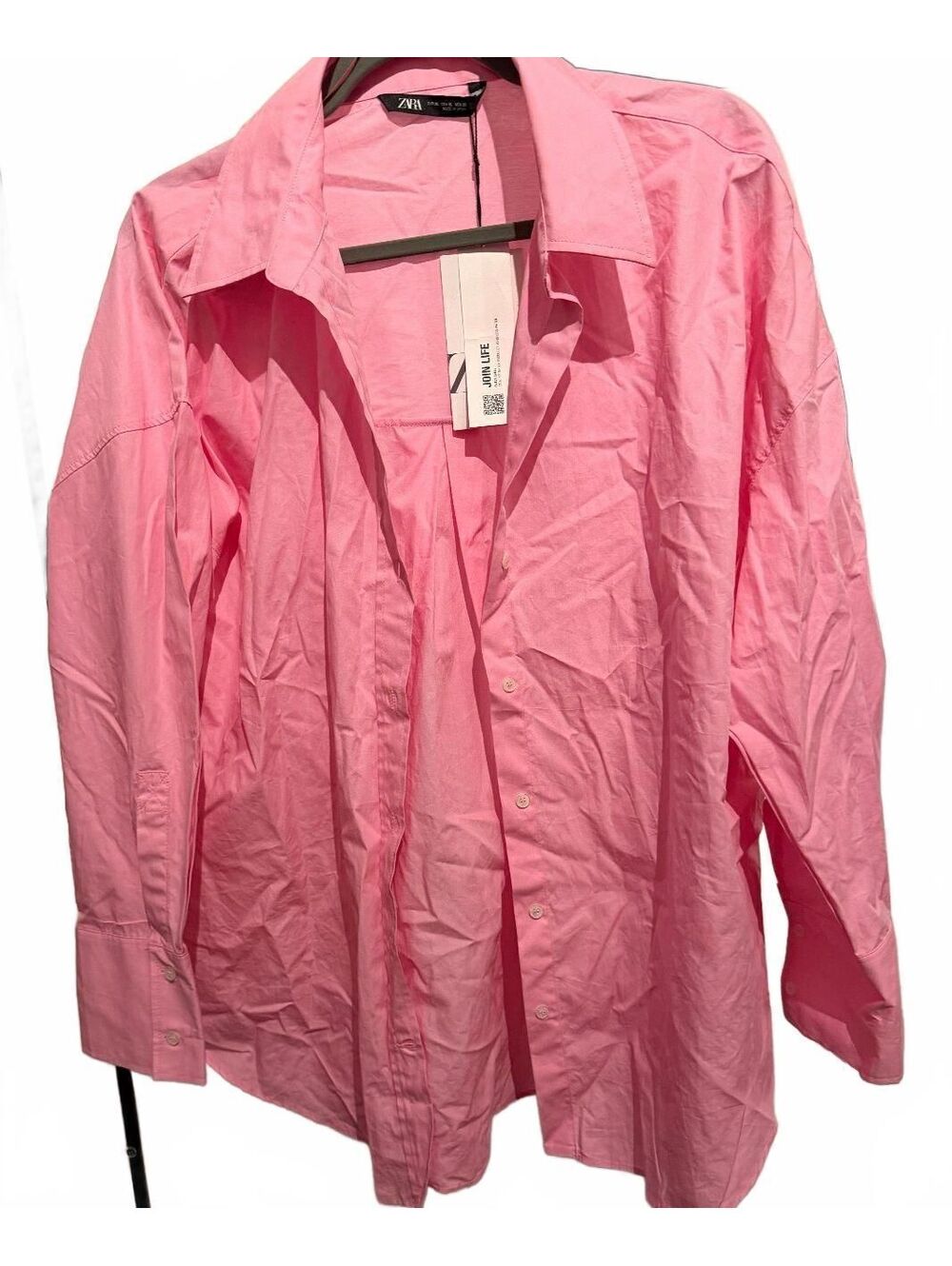 Pink Button-up Shirt